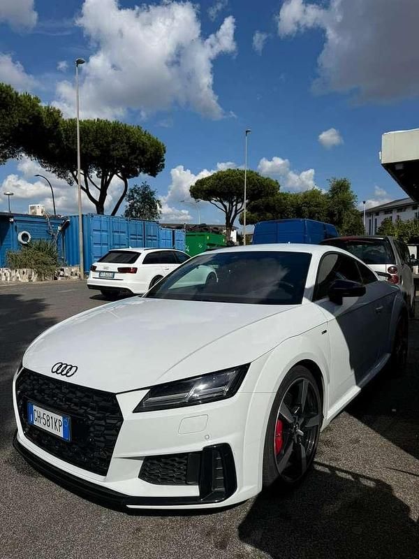 Usata Audi TT S-Line 250 CV (183 kW) 2019 Bianco Coupé