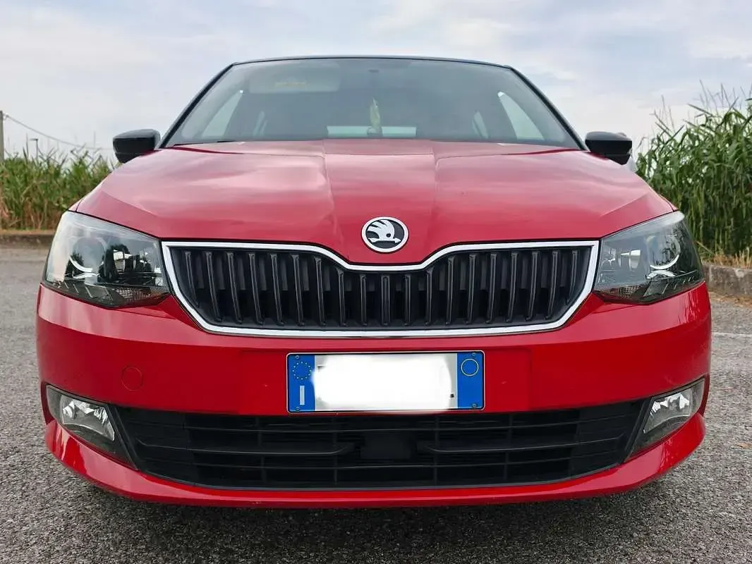 Usata Skoda Fabia Executive 75 CV (55 kW) 2016 Rosso Berlina
