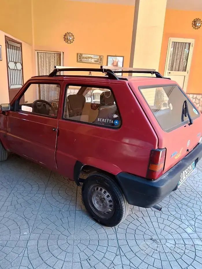 Usata Fiat Panda Young 39 CV (28 kW) 1999 Rosso Utilitaria