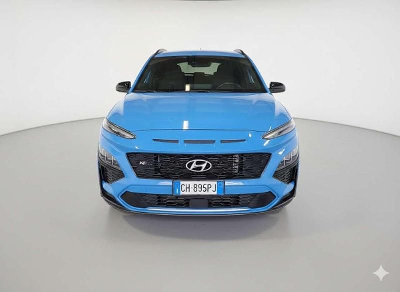 Usata Hyundai Kona N Line 120 CV (88 kW) 2021 Blu/azzurro SUV