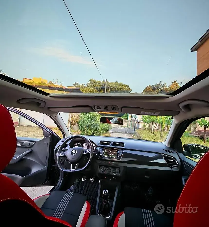 Usata Skoda Fabia 75 CV (55 kW) 2017 Nero Berlina