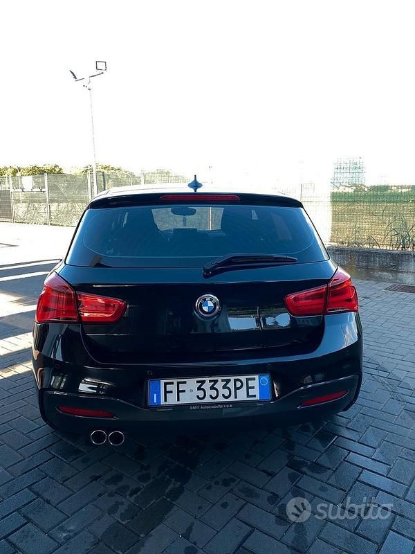 Usata BMW 120 M Sport 190 CV (139 kW) 2016 Nero Utilitaria
