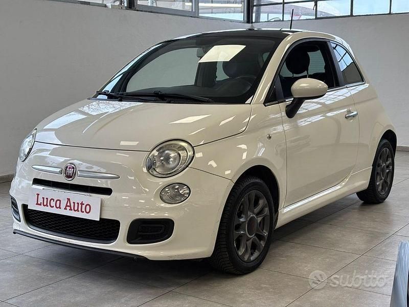 Usata Fiat 500 Sport 69 CV (50 kW) 2014 Bianco Utilitaria