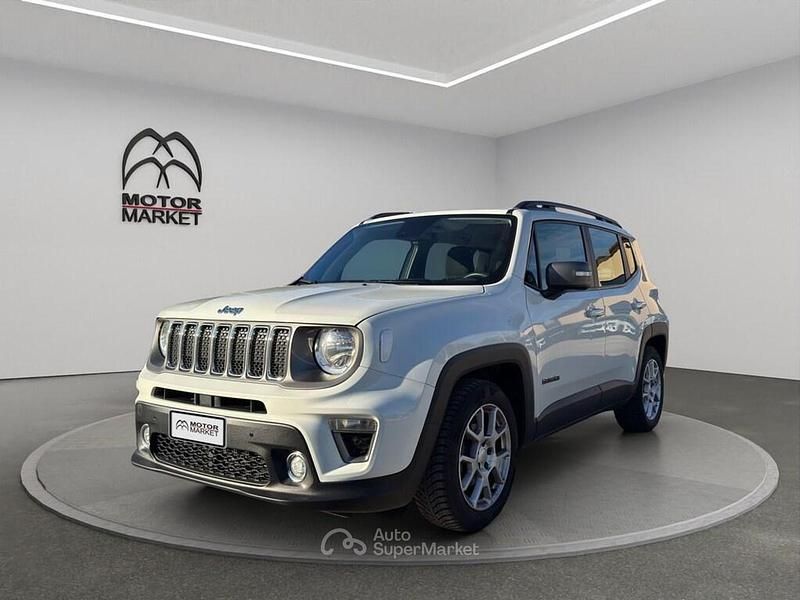 Bianco Usata 2021 Jeep Renegade Limited SUV | 14.500 € (Buon prezzo) - Immagine 1/4