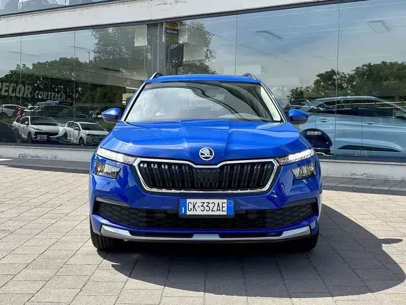 Usata Skoda Kamiq Ambition 110 CV (80 kW) 2022 Blu SUV