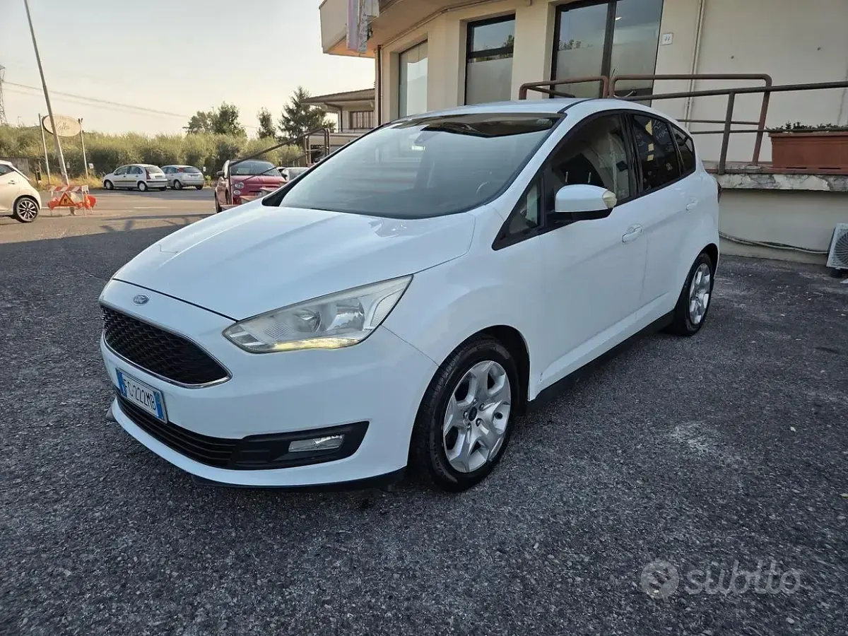 Usata Ford C-MAX 95 CV (69 kW) 2016 Bianco Monovolume