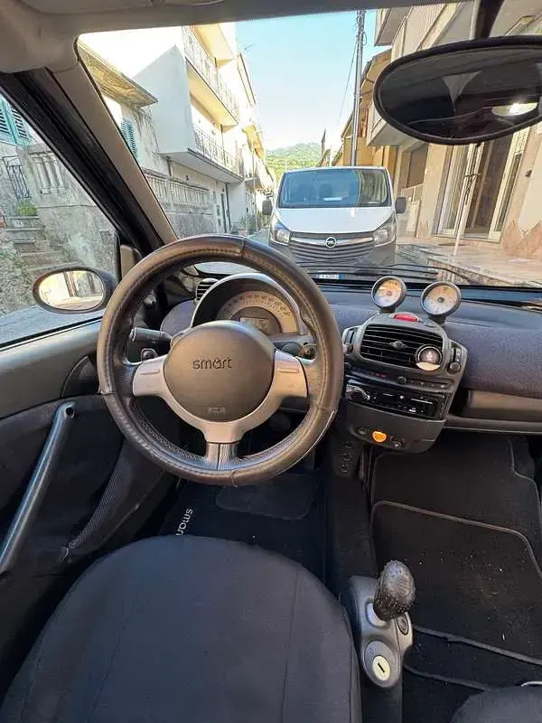 Usata Smart ForTwo Cabrio Passion 75 CV (55 kW) 2004 Nero Cabrio