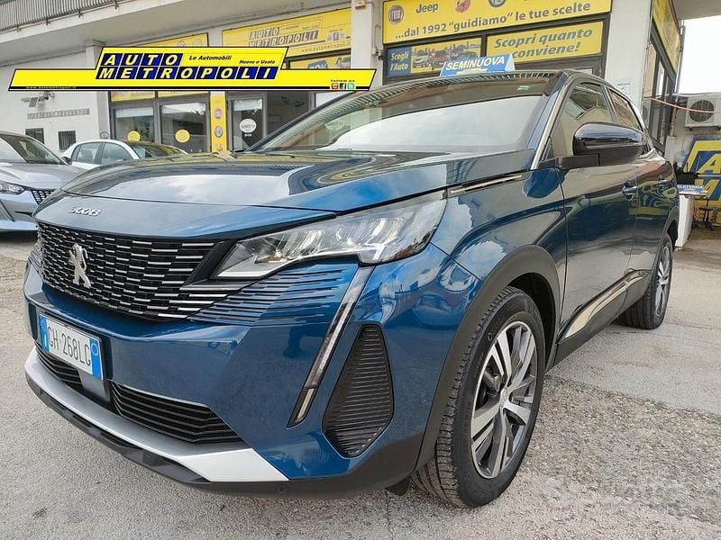 Blu Usata 2021 Peugeot 3008 Allure SUV | 16.750 € (Super prezzo) - Immagine 1/4