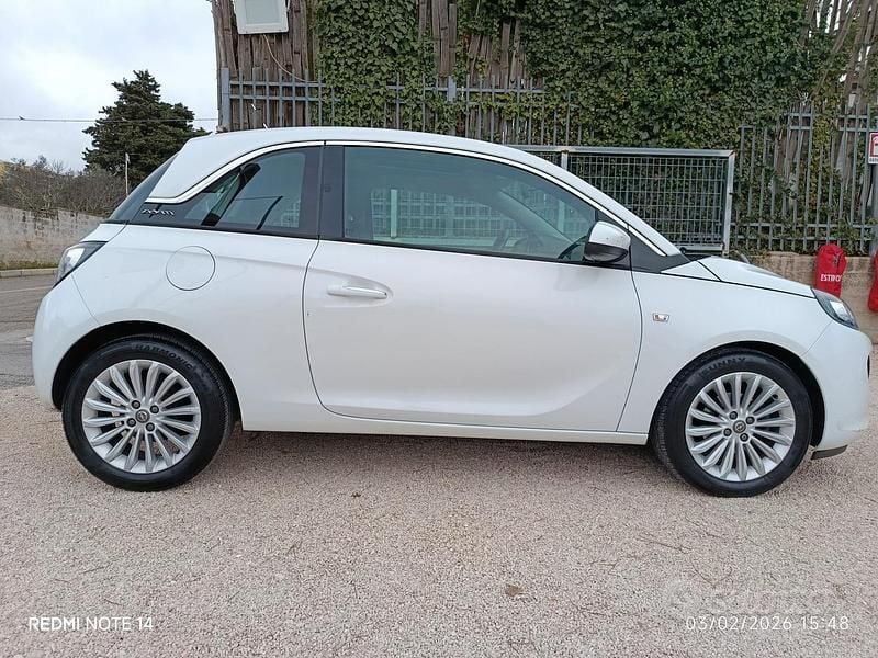 Usata Opel Adam 87 CV (63 kW) 2014 Bianco Utilitaria