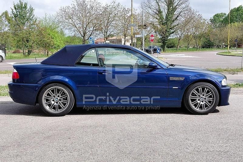 Usata BMW M3 Cabriolet 343 CV (252 kW) 2005 Blu Cabrio