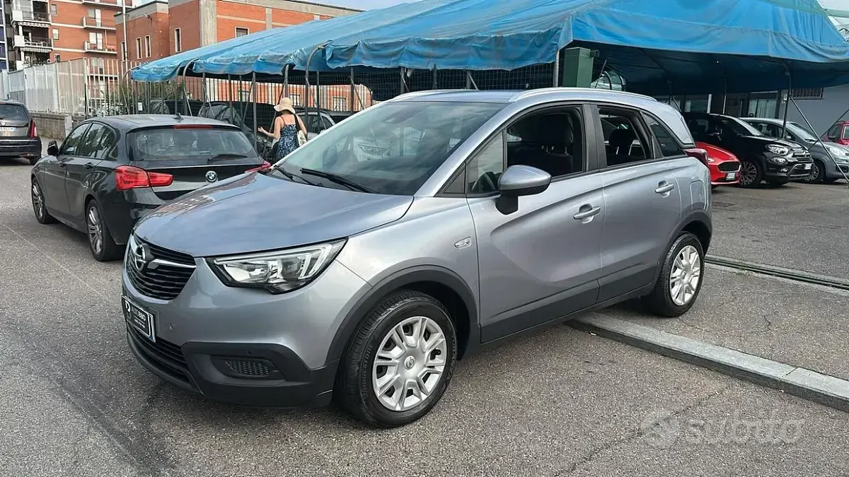 Usata Opel Crossland X Ultimate 102 CV (75 kW) 2020 Grigio SUV