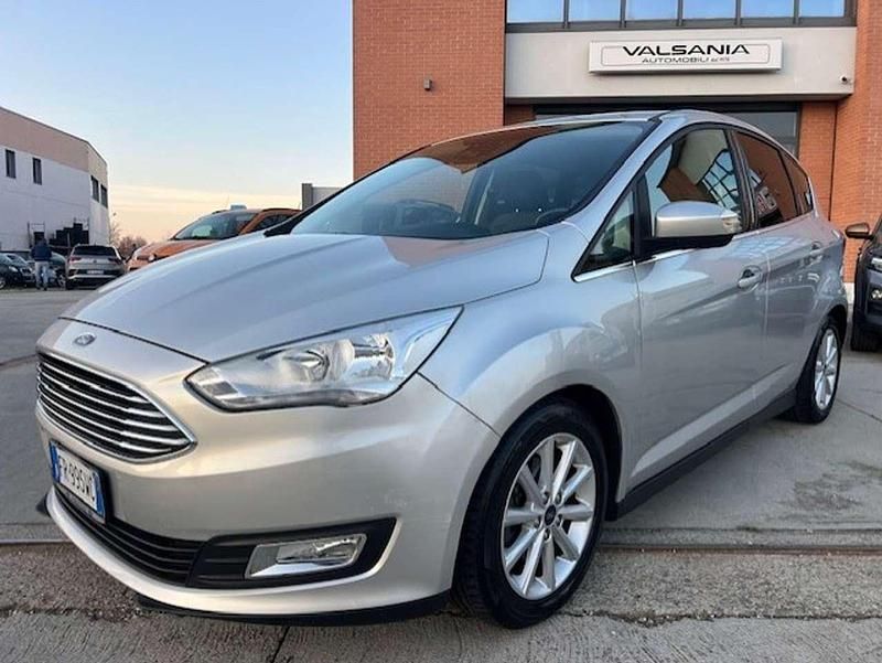 Usata Ford C-MAX Titanium 125 CV (91 kW) 2018 Argento Monovolume