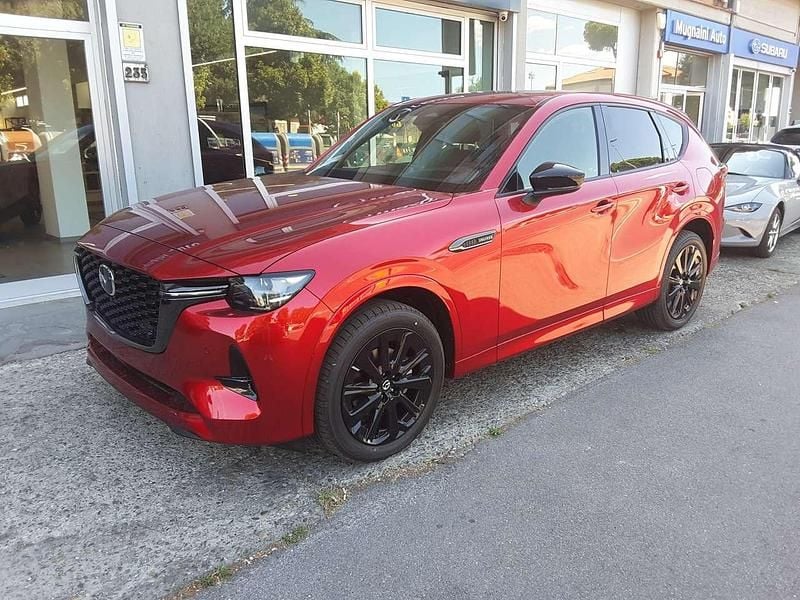 Nuova Mazda CX-60 Homura-Line 249 CV (183 kW) 2025 Soul red crystal met SUV