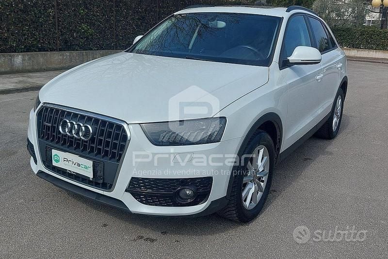 Usata Audi Q3 140 CV (102 kW) 2013 Bianco SUV