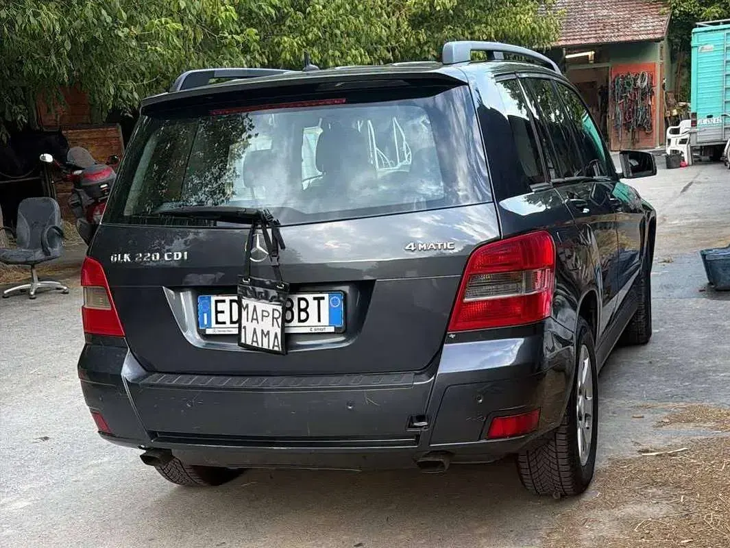 Usata Mercedes GLK220 170 CV (125 kW) 2010 Nero SUV