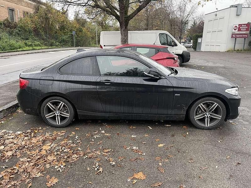 Usata BMW 218 M Sport 150 CV (110 kW) 2016 Nero Coupé