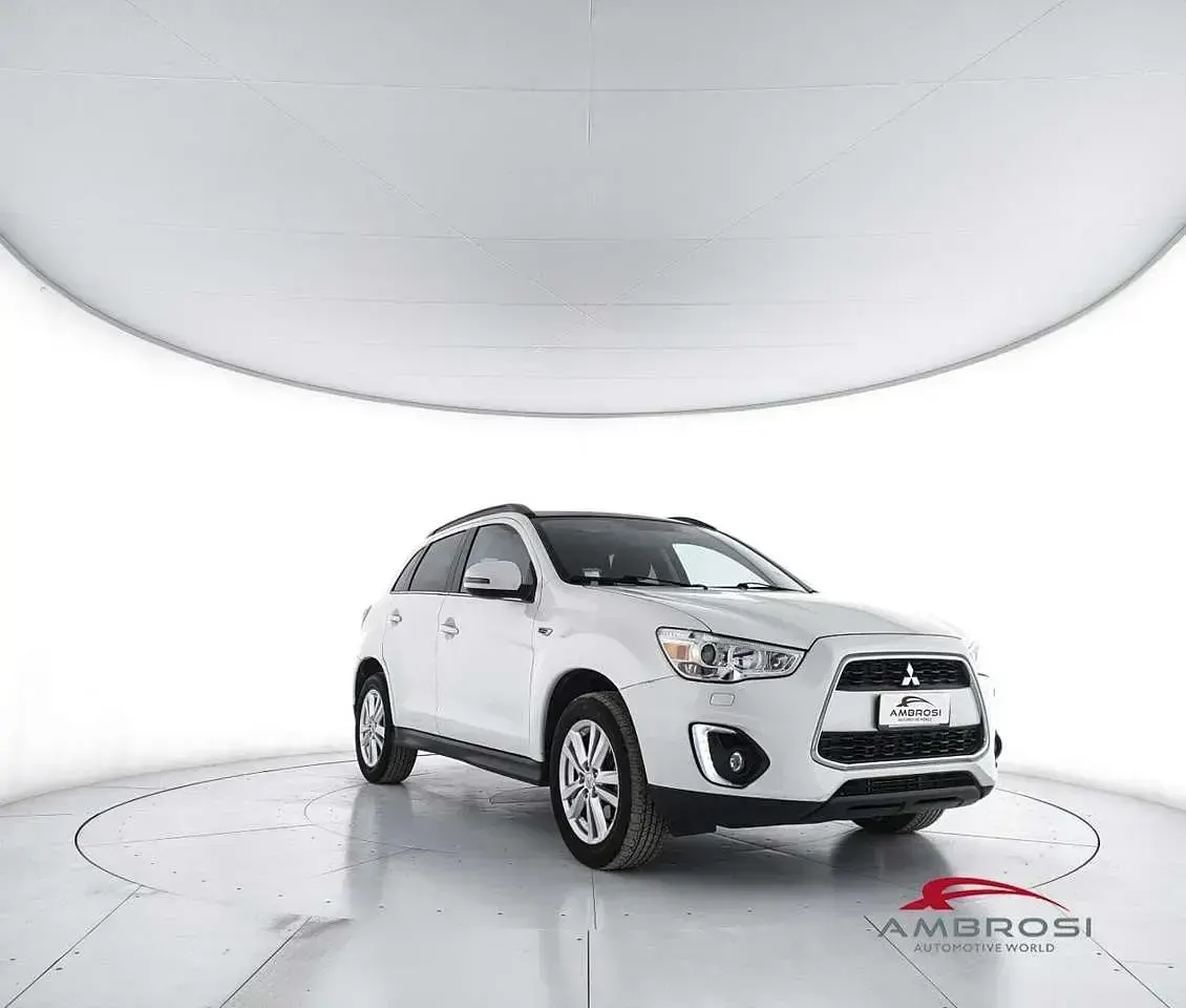 Usata Mitsubishi ASX Intense 116 CV (85 kW) 2014 Bianco SUV