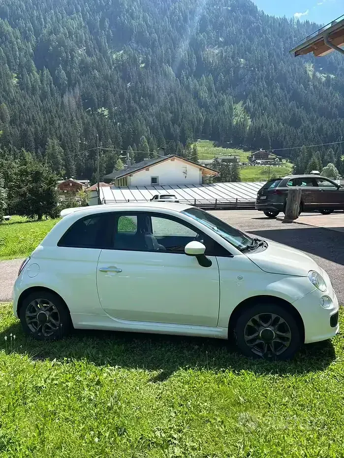Usata Fiat 500S S 69 CV (50 kW) 2015 Bianco Berlina