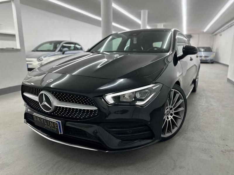 Usata Mercedes CLA220 Premium 190 CV (139 kW) 2021 Nero Berlina