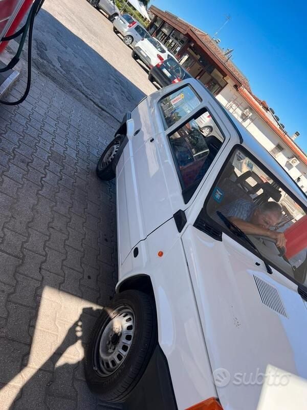 Usata Fiat Panda 1990 Bianco Utilitaria