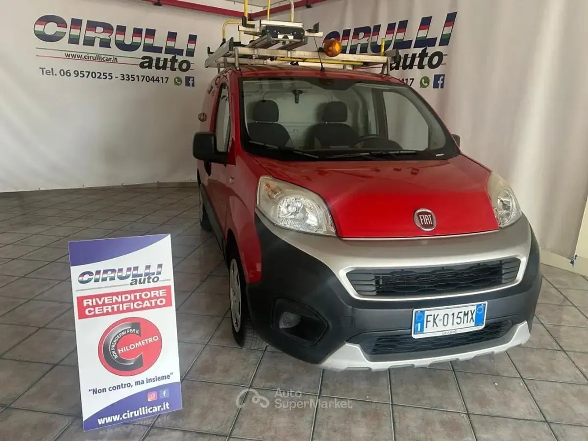 Usata Fiat Fiorino 95 CV (69 kW) 2017 Rosso Monovolume