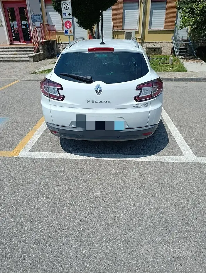 Usata Renault Mégane GrandTour 110 CV (80 kW) 2009 Bianco Station wagon