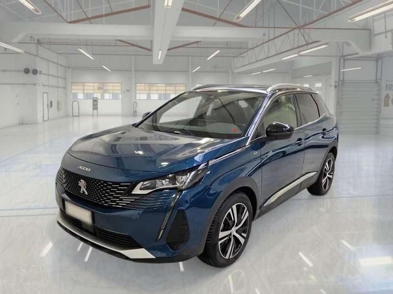 Blu/azzurro Usata 2021 Peugeot 3008 GT-line SUV | 20.900 € (Buon prezzo) - Immagine 1/4