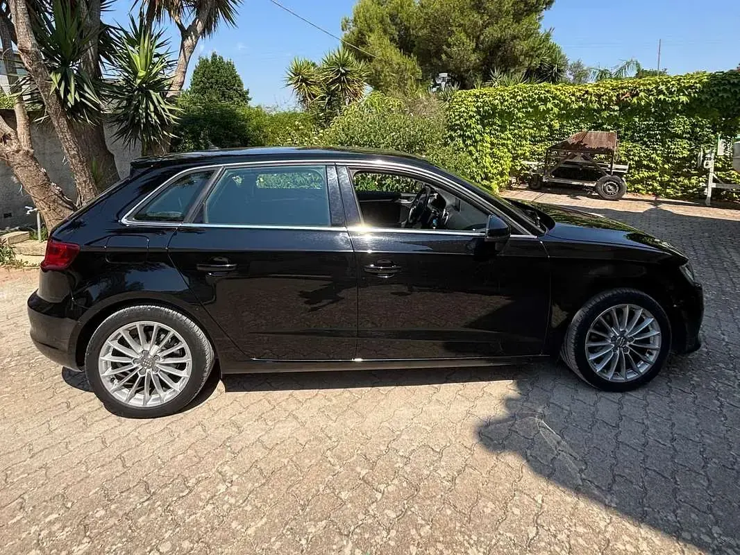 Usata Audi A3 Ambition 90 CV (66 kW) 2014 Nero Berlina