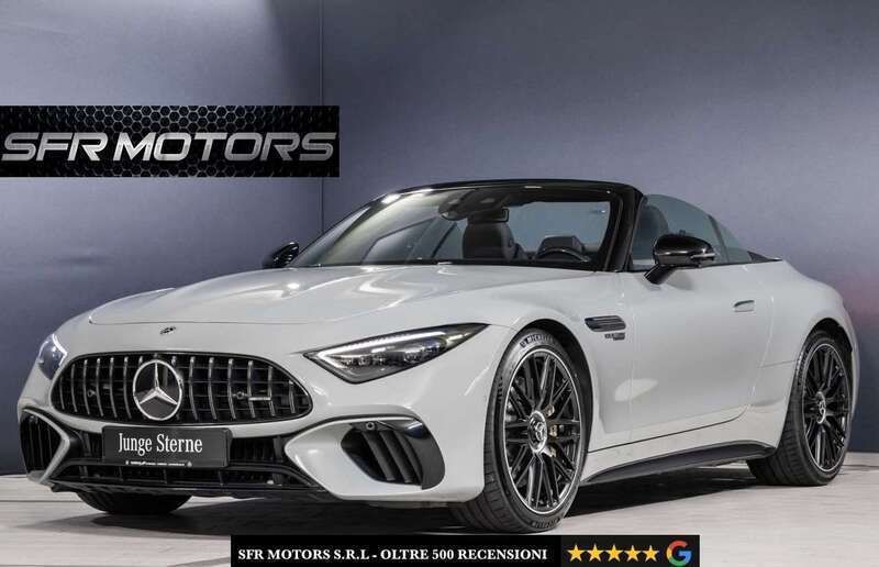 Grigio Usata 2023 Mercedes SL63 AMG AMG Line Premium Plus Cabrio | 142.900 € (Cara) - Immagine 1/4