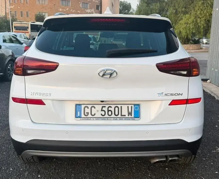 Usata Hyundai Tucson 115 CV (84 kW) 2021 Bianco SUV