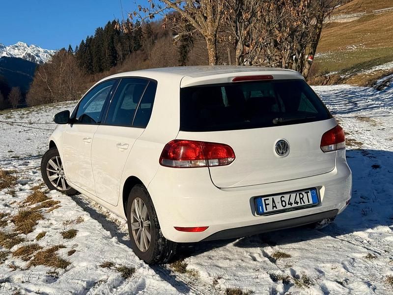 Usata VW Golf VI 2012 Bianco Utilitaria