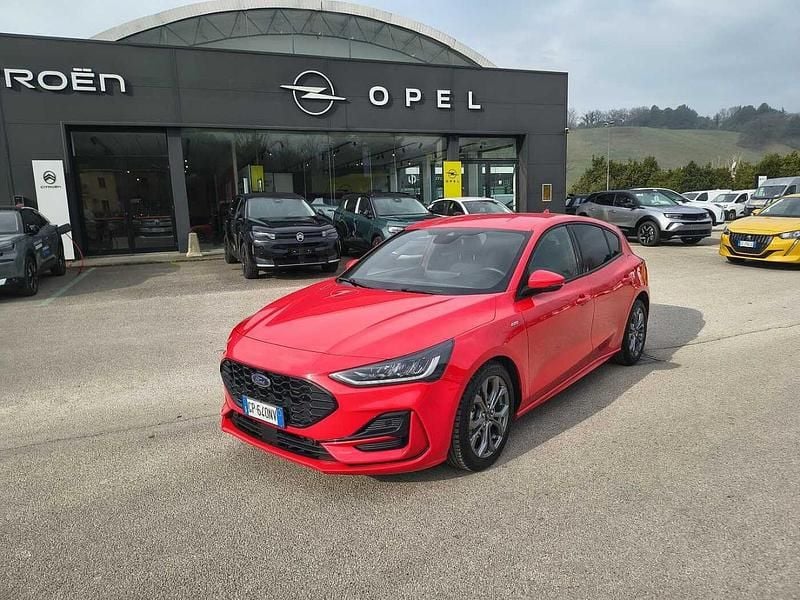 Usata Ford Focus ST-Line 125 CV (91 kW) 2023 Rosso Berlina