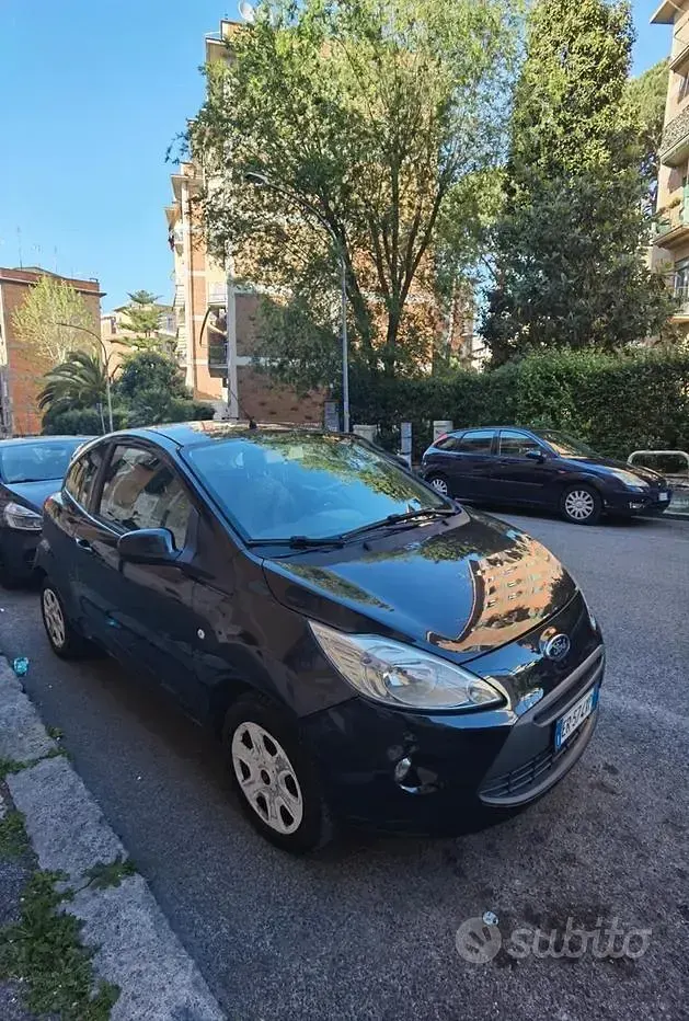 Usata Ford Ka 69 CV (50 kW) 2013 Nero Utilitaria