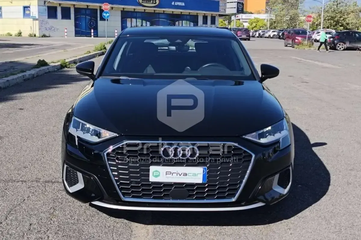 Usata Audi A3 Advanced 150 CV (110 kW) 2021 Nero Berlina