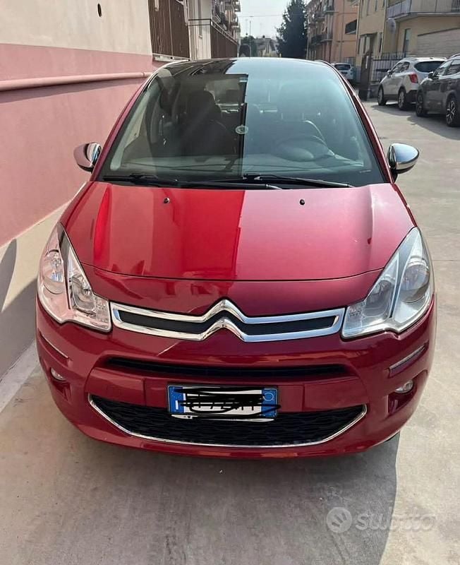 Usata Citroën C3 82 CV (60 kW) 2013 Rosso Berlina