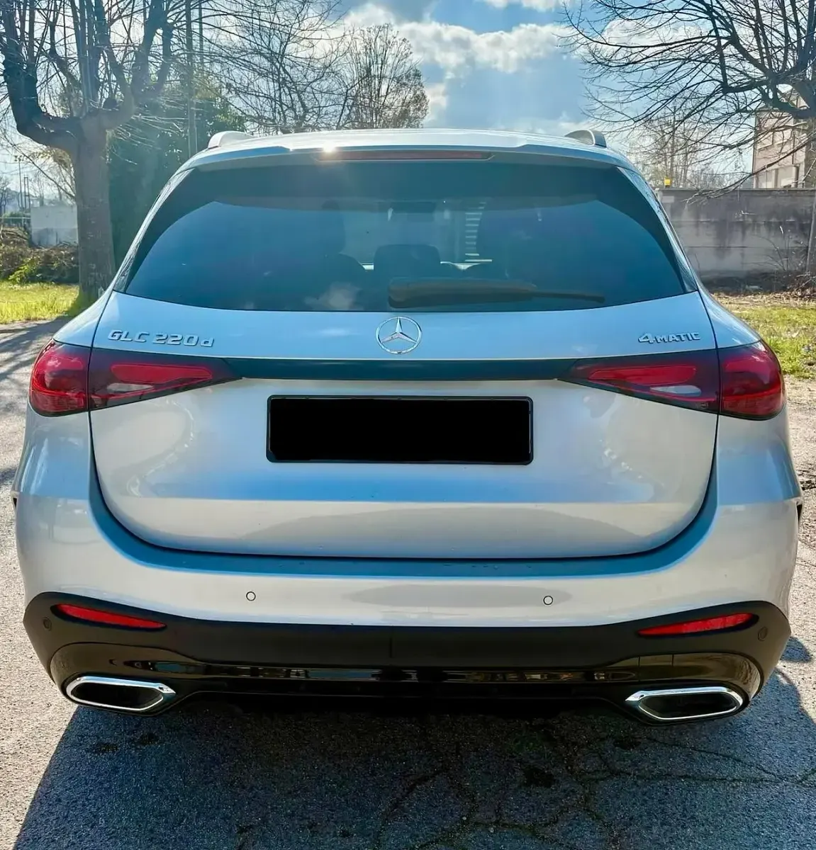 Usata Mercedes GLC220 AMG Line Premium 197 CV (144 kW) 2025 Argento SUV