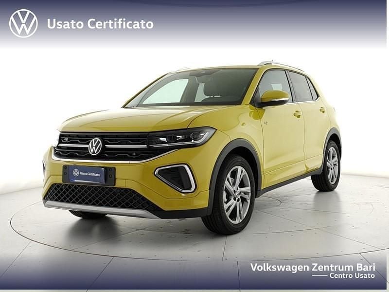Grape yellow Nuova 2024 VW T-Cross R-line SUV | 26.850 € (Molto cara) - Immagine 1/4