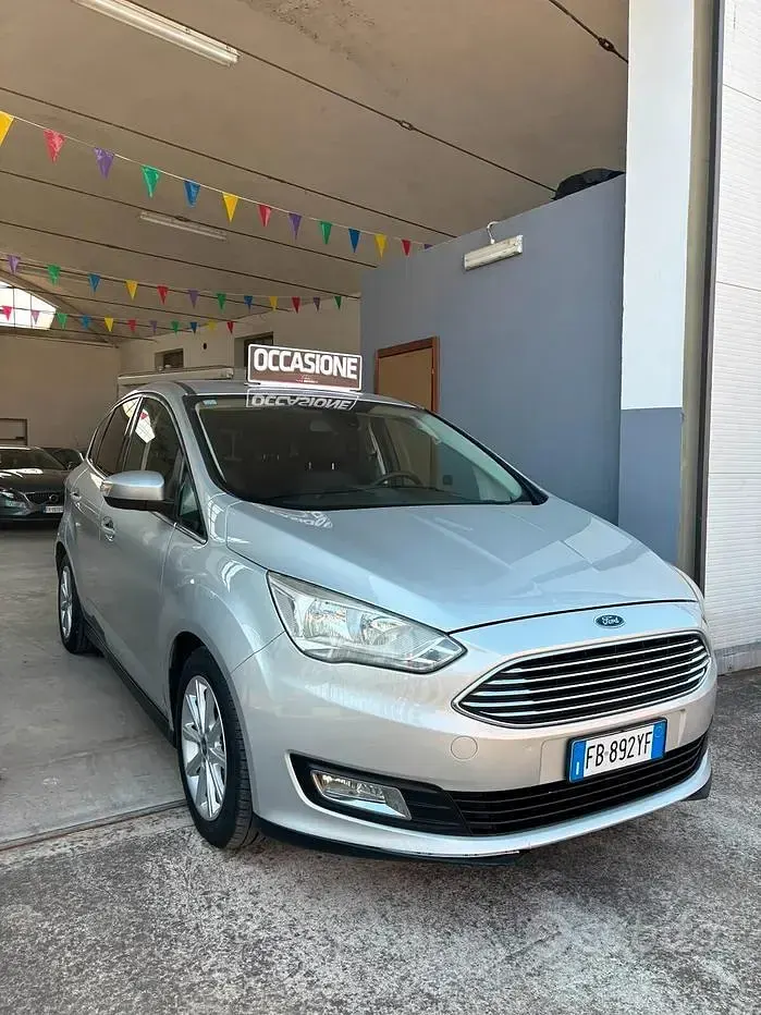 Usata Ford C-MAX Titanium X 120 CV (88 kW) 2016 Grigio Monovolume