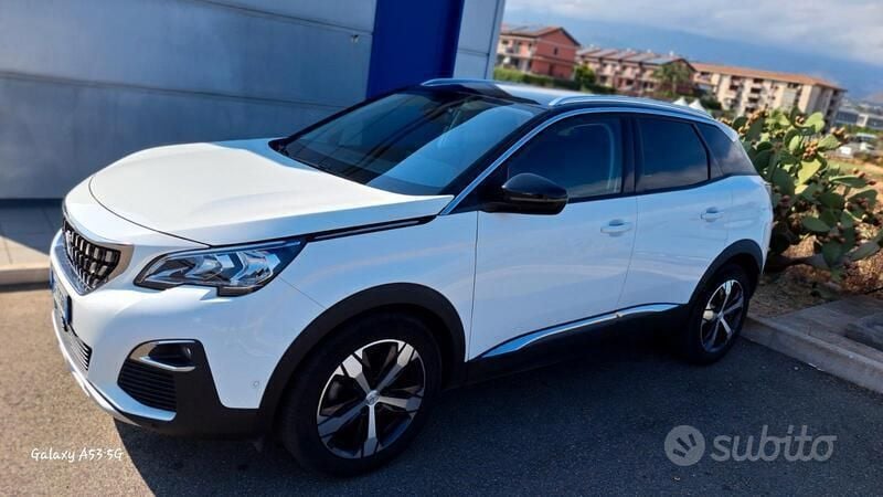 Usata Peugeot 3008 131 CV (96 kW) 2021 Bianco SUV