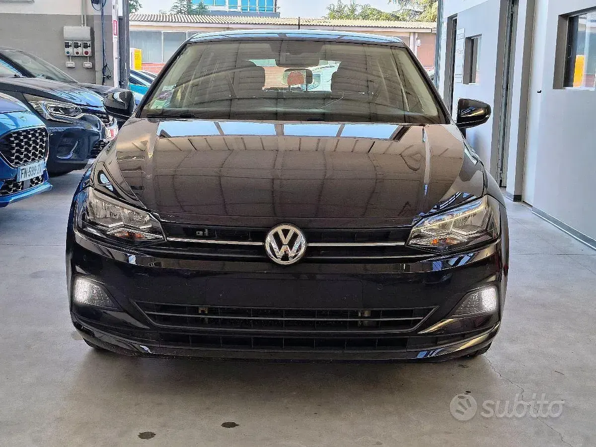 Usata VW Polo Comfortline 95 CV (69 kW) 2019 Nero Utilitaria