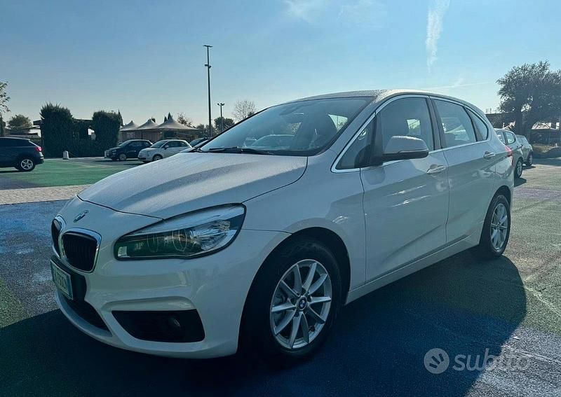 Usata BMW 216 116 CV (85 kW) 2015 Bianco Berlina