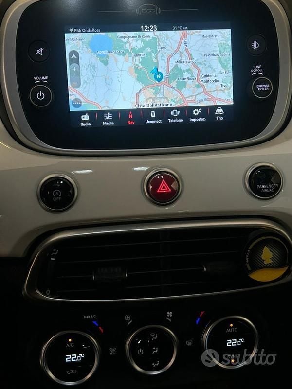 Usata Fiat 500X Cross 120 CV (88 kW) 2019 Bianco SUV