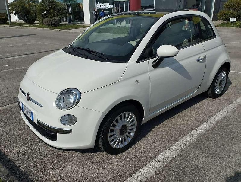 Usata Fiat 500 Lounge 69 CV (50 kW) 2013 Bianco Utilitaria