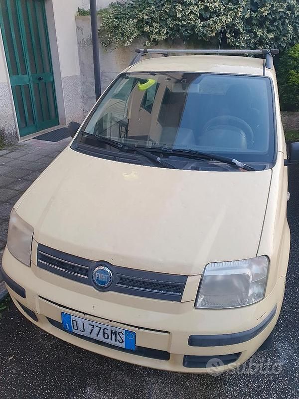 Usata Fiat Panda 2007 Giallo Utilitaria