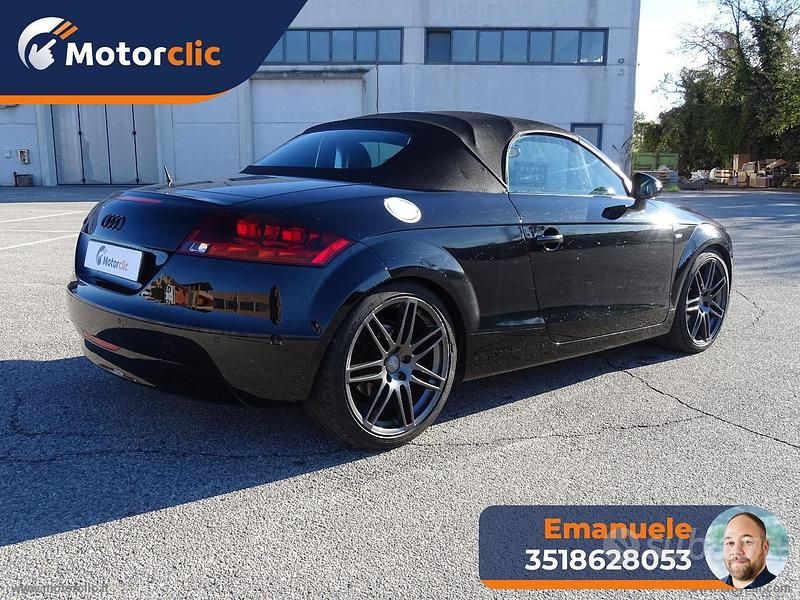 Usata Audi TT Roadster Advanced Plus 200 CV (147 kW) 2008 Nero Cabrio