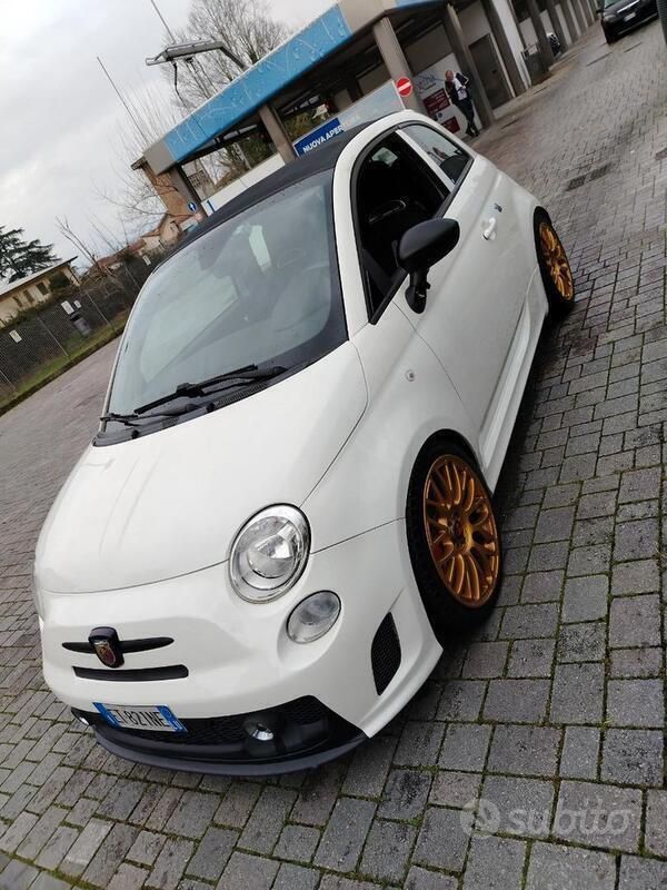 Bianco Usata 2013 Abarth 500 Due volumi | 13.500 € (Buon prezzo) - Immagine 1/4