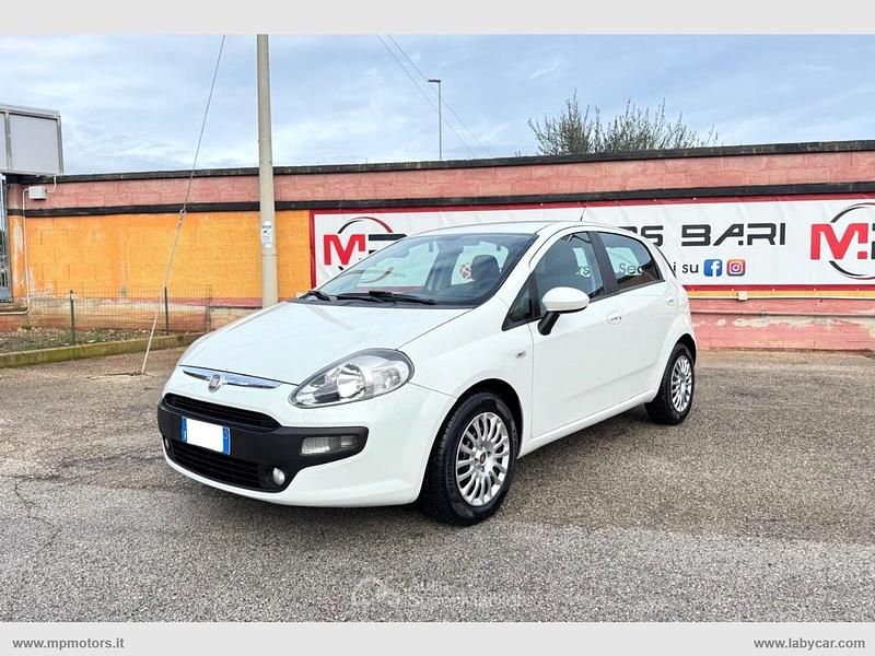 Usata Fiat Punto Evo Dynamic 75 CV (55 kW) 2011 Bianco Utilitaria