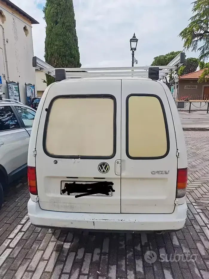 Usata VW Caddy 60 CV (44 kW) 1997 Bianco Monovolume
