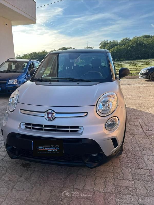 Usata Fiat 500L Trekking 95 CV (69 kW) 2017 Argento Monovolume