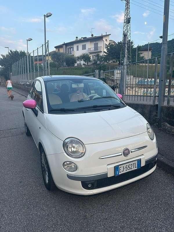 Usata Fiat 500 Pop 69 CV (50 kW) 2009 Bianco Cabrio